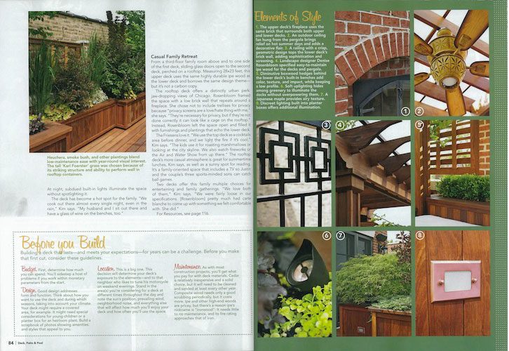 Rooftop Deck Design - Deck, Patio & Pool Magazine
