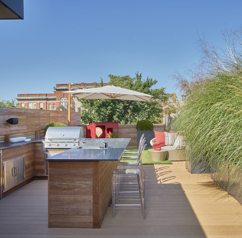 Sophisticated Family Retreat - Chicago Roof Deck Project