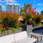 Porcelain Perfection - Chicago Rooftop Deck Design Services - Green Roof Deck