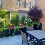 Bluestone Backyard - Yard Design by Botanical Concepts Chicago