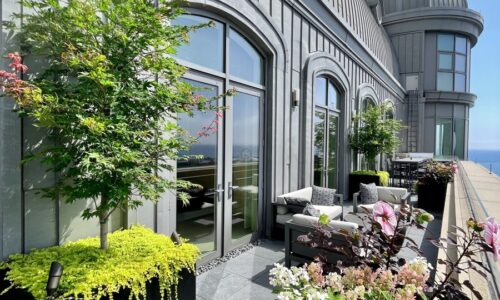 Lakefront Luxury - Chicago Rooftop Deck Design Services - Green Roof Deck